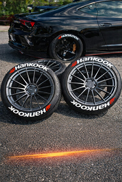 ASTUNİNG HANKOOK lastik yazısı sticker arma şerit 3D 8 adet