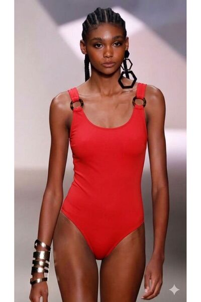DEEP BEACH Halkalı fit mayo