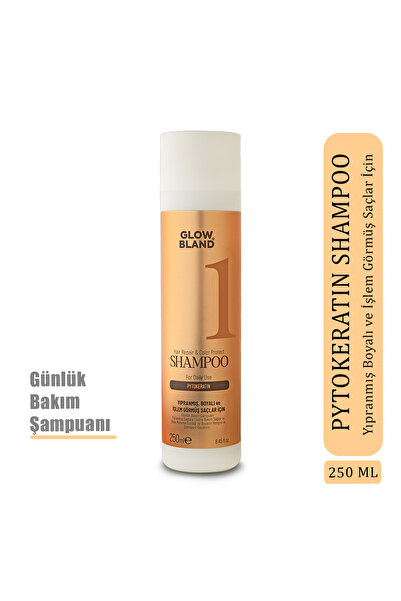 GLOW BLAND Repairing Color Protecting Shampoo 250 ml - Daily Care Shampoo wit...