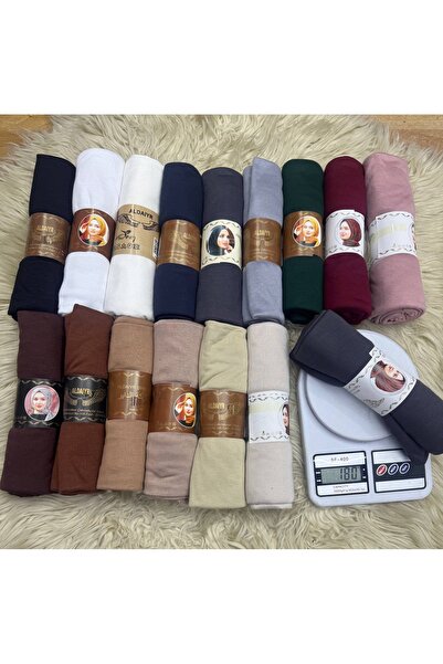 ALDAIYR 15 Pcs Combed Cotton Shawl Plain