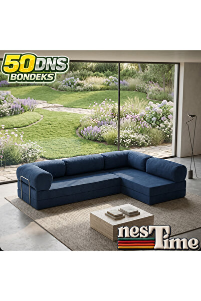 NESTİME Nestime® 300x200 cm Açık Köşe Modüler Sünger Koltuk Takımı
