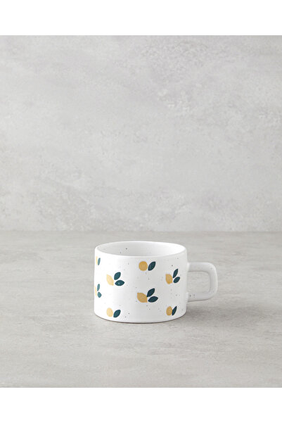 English Home Lemon Garden Stoneware Kupa 320 ml Sarı