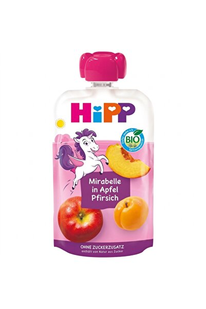 Hipp *HIPP MIRABELLE PLUMS WITH APPLE-PEACH 100G (HPISPMIRAMP1008)