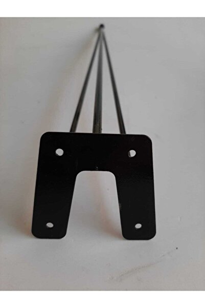 Tapacım Metal Tel Ayak 4 Adet , Firkete , Kütük Sehpa Ayağı 46 Cm