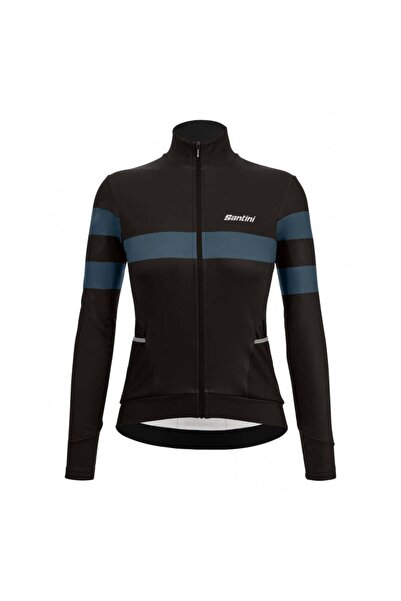 Santini Coral Bengal FW 2022 jachetă termică de ciclism pentru femei - Negru - S