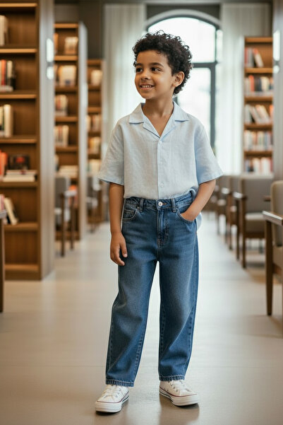 poozkids Boy's Jean Pants Relax Fit / Comfortable Cut