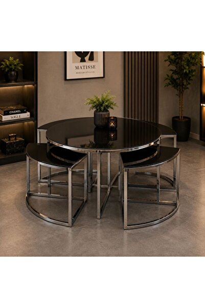larissa design 5 li pizza zigon ve orta sehpa