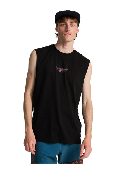 BİLLABONG BURLEIGH MU Siyah Yuvarlak Regular Fit Erkek T-Shirt