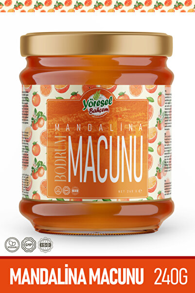 Yöresel Bahçem Bodrum Mandalina Macunu