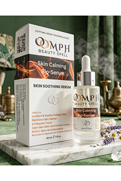 Skin Calming Bio-Serum 30 ml-Zerdeçal ve EGCG peptiti, panthenol, Hyaluronik asit