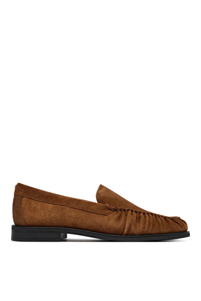BOSS Kahve Kadın Deri Loafer 50557678