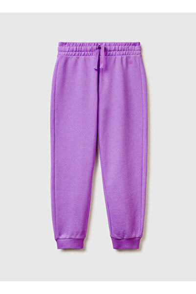United Colors of Benetton Mor Kız Çocuk Sweatpant 3J68CF02H
