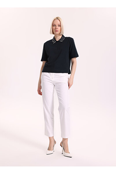 Fabrika Beyaz Kadın Regular Fit Pantolon F6SL-PNT0210