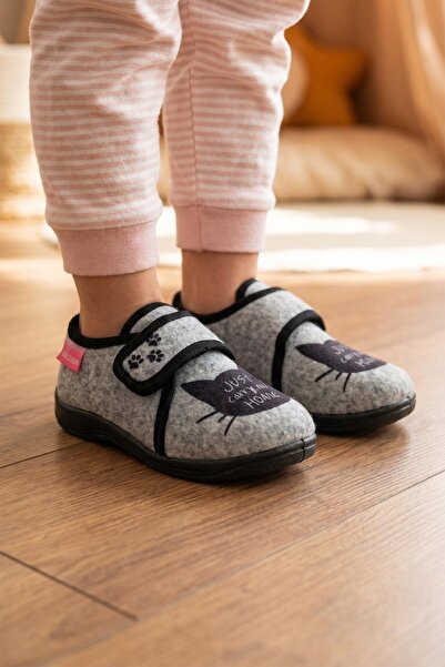 GEZER Winter Girl's Velcro Slippers