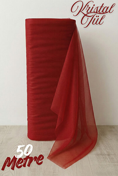 Mortex Tul de cristal bordeaux, lungime 50 MT, En Enameliat, 3 MT, pentru log...