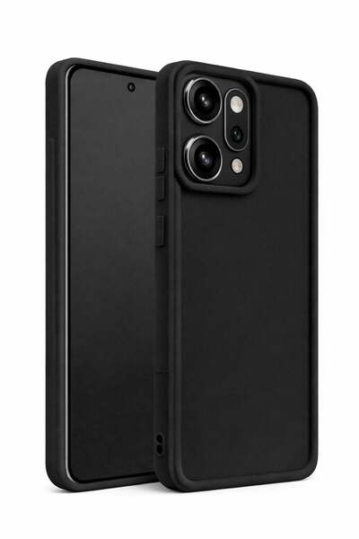 Vissona Oppo Reno 14 PRO 5G Uyumlu Kamera Çıkıntılı Mat Silikon Telefon Kılıfı