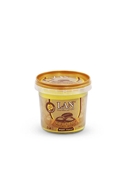LAN ORGANICS لان اورجانيكس زبدة الشيا الصفراء الأفريقية - 100 مل