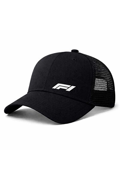 patasarım F1 Letnja kapa sa štampanim motivom i mrežastom pozadinom