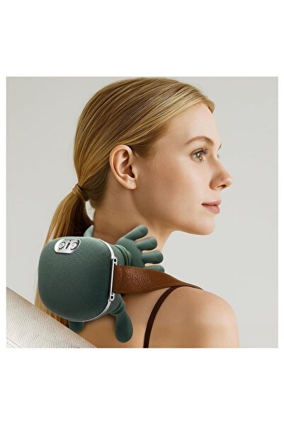 OEM Aparat Masaj Cervical Multifunctional, 3 Intensitati, 2 Trepte Caldura 40...