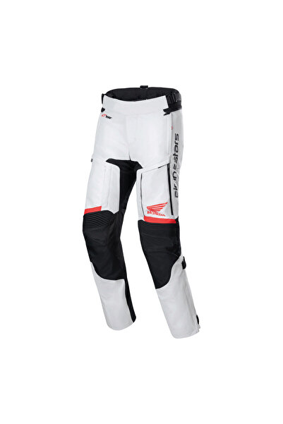 Alpinestars Honda Bogota Pro DS Korumalı Motosiklet Pantolonu Gri Siyah Kırmızı