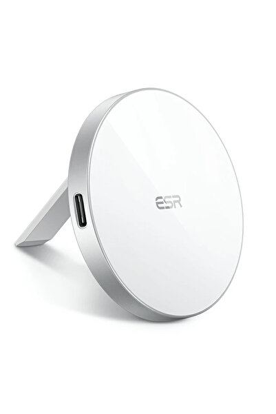 ESR Încărcător wireless compatibil MagSafe cu suport - HaloLock - Alb