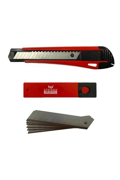 Vip-Tec Vt875105 - Profesionalni pomoćni nož 155x18mm + 10 rezervnih oštrica