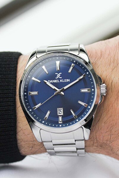 Daniel Klein ساعة يد رجالية بحزام فولاذي DK340303
