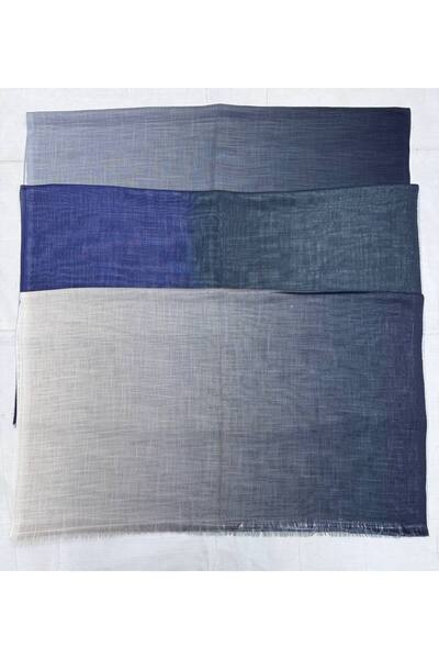 ALDAIYR Double Color Flamed Shawl Digital Degraded