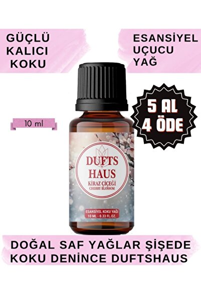 duftshaus Saf Kiraz Çiçeği Uçucu Yağ Buhurdanlık Esansı Oda Kokusu Esansiyel ...