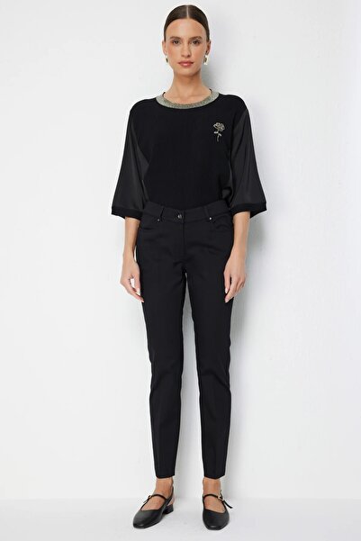 Ekol Classic Skinny Leg Trousers 4014