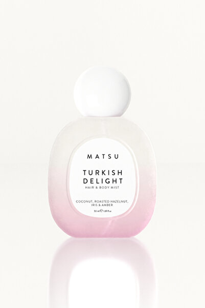 MATSU Turkish Delight Saç & Vücut Misti 50 ml | Gül & Pudralı Notalar