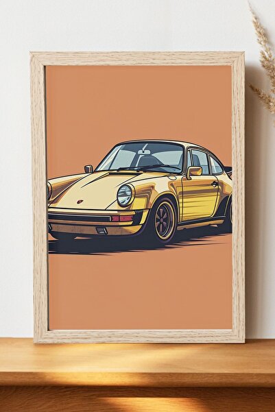 Luna Marissa Αφίσα Porsche - Αφίσα αυτοκινήτου από γυαλιστερό χαρτί χωρίς πλα...