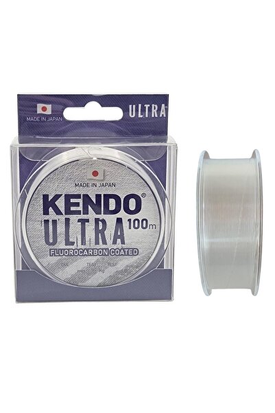 Kendo Ultra FC Coated 100mt 0.30mm Fluorocarbon Kaplama White Misina