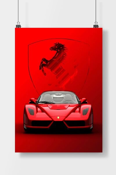 Luna Marissa Porsche Poster Çerçevesiz Duvar Posteri