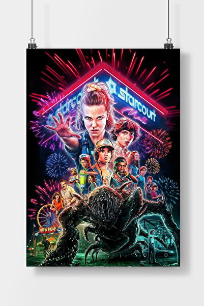 Luna Marissa Stranger Things Dizi  Poster Çerçevesiz Duvar Posteri