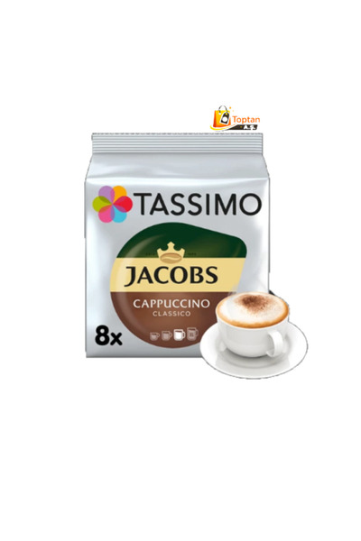 Jacobs Tassimo Cappuccino CLAS 8x 0.260gr Espresso with Distorted Pieces