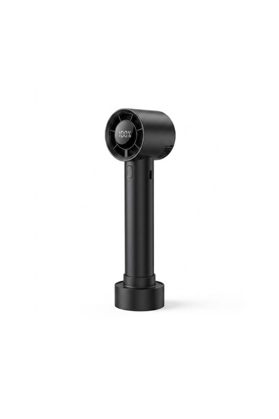 Primo Plus RA95 Portable Handheld Fan with Digital Display - High-Speed Airfl...