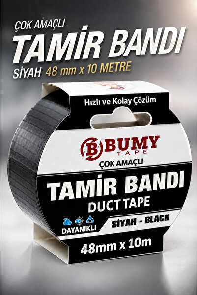 Black Repair Insulation Tape 48 Mm X 10 Meters General Duct Tape Waterproof Sealing Reinforcement Tapes