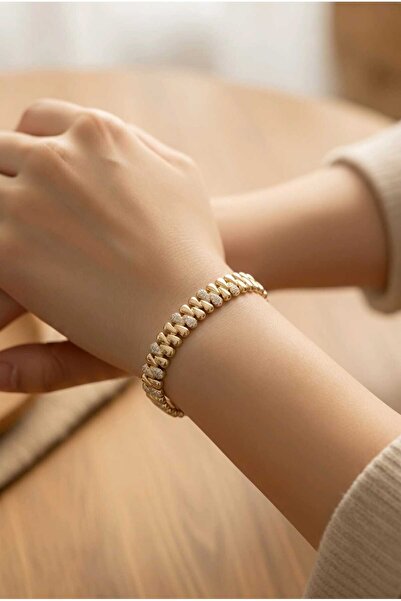 OEM BRATARA Tamy placata cu aur 14 k