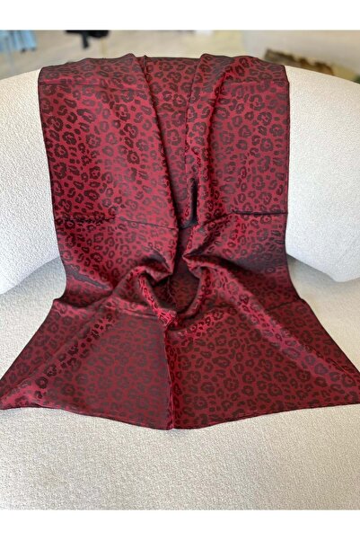 Modario Silk Eli̇ Le Leopard Printed Akar Shawl - 1