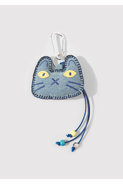 Mavi Cat Denim Keychain 1913931-24367