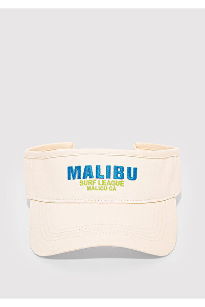 Mavi Malibu Bedruckte Ecru-Schirmmütze 1913736-70007