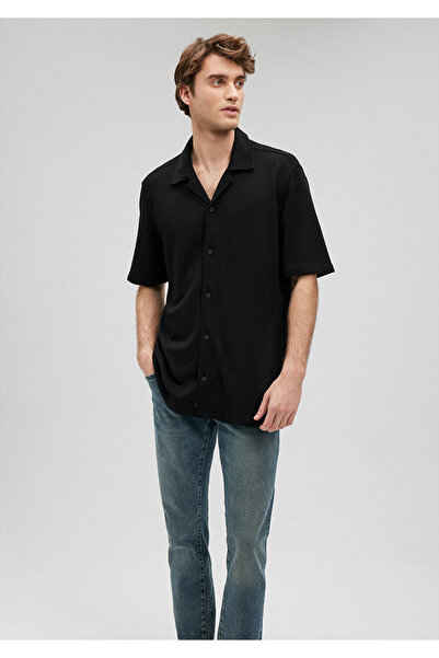 Mavi Siyah Gömlek Slim Fit / Dar Kesim 0210874-900