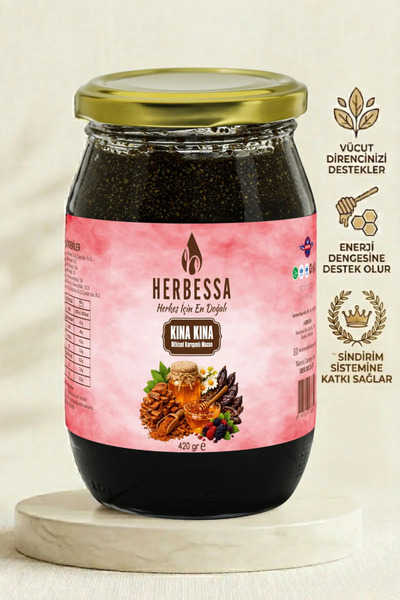 herbessa Kına Kınalı Bitkisel Macun 420GR – Doğal Enerji ve Zindelik Desteği