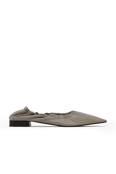 Bueno Shoes Mink Leather Women's Flat Ballerinas 30Wa24257
