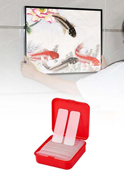 omilife Nano Çift Taraflı Bant 60 Parça Güçlü Yapışkan Duvar Halı Organizer M...