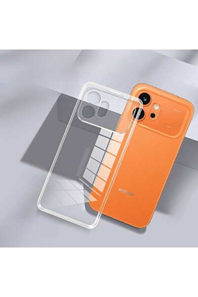 UnDePlus Huawei Honor 600 Kılıf Şeffaf Silikon Hibrit Case