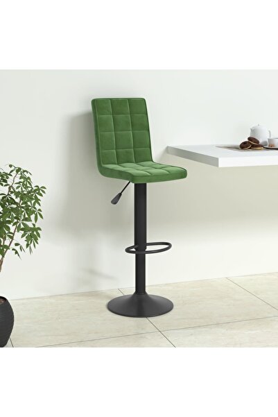 Concept Scaun de bar, verde închis, catifea