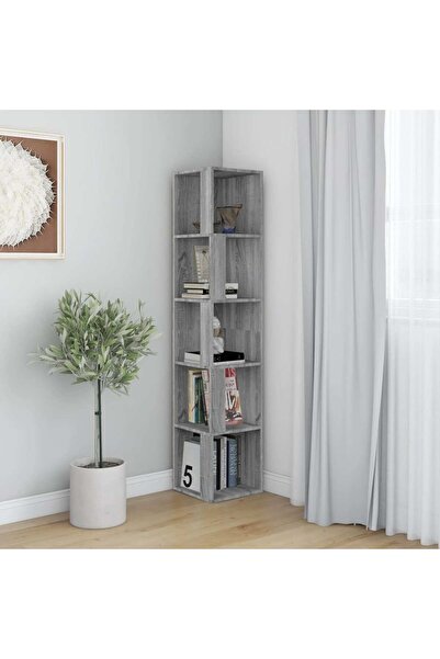Concept Dulap colțar, gri sonoma, 33x33x164,5 cm, lemn prelucrat