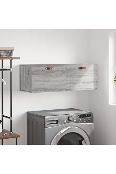 Concept Dulap de perete, gri sonoma, 100x36,5x35 cm, lemn prelucrat